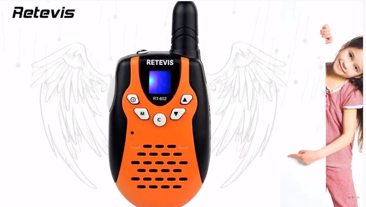 Retevis RT602 Rechargeable kids walkie talkie 